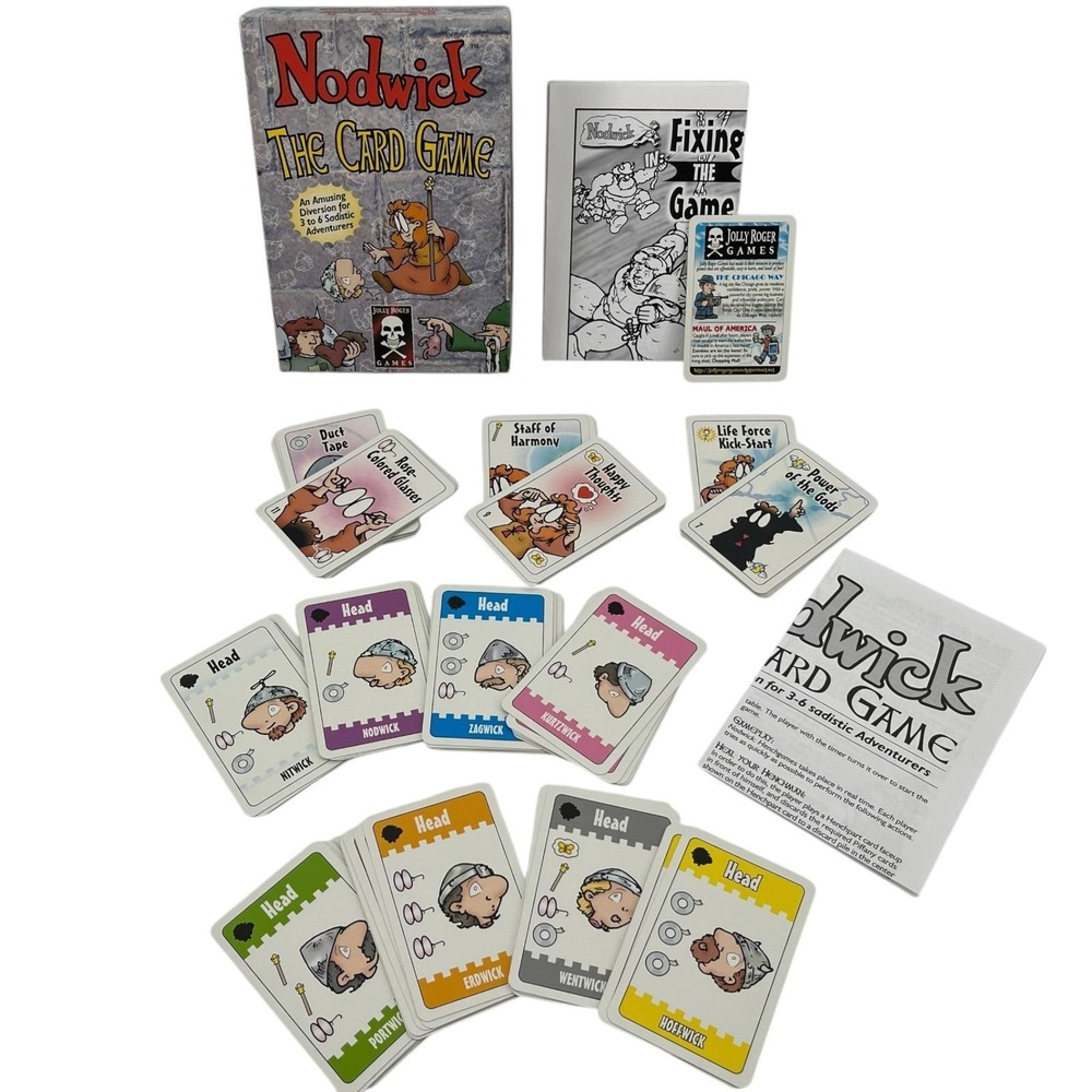 Nodwick The Card Game 2002 - Complete